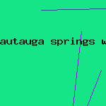 autauga springs water