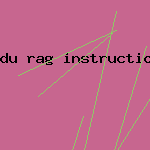 du rag instructions