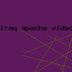 iraq apache video