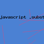 javascript .substr