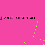 jsons emerson