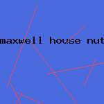 maxwell house nutrition facts