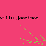 villu jaanisoo