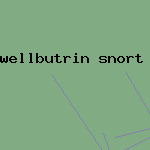 wellbutrin snort