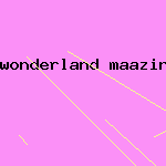 wonderland maazine